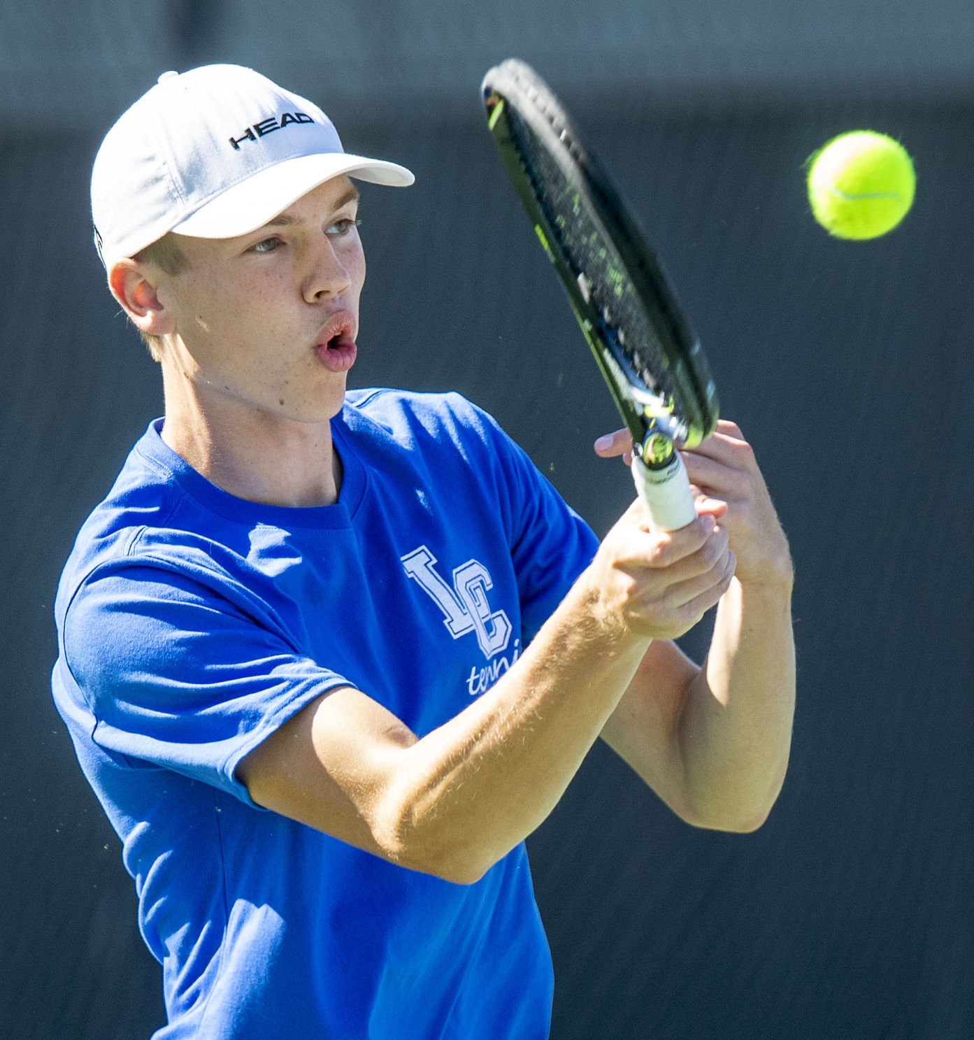 Class B boys state tennis, 10.14